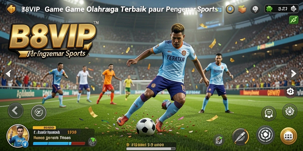 Tampilan gameplay B8VIP yang mendebarkan dan kompetitif.