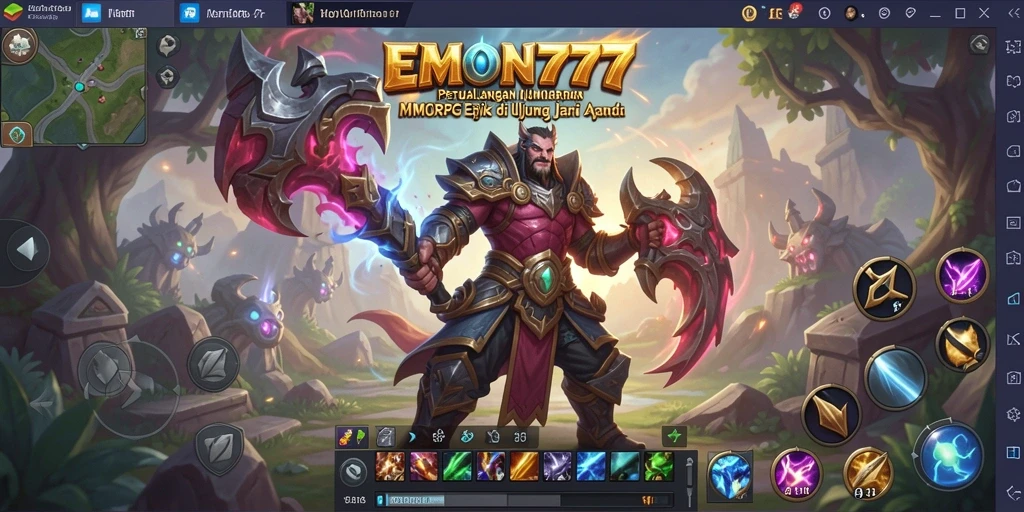 Tampilan gameplay EPIC di EMON777 dengan aksi seru dan karakter menakjubkan.