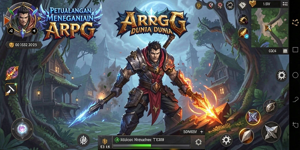 Tangkapan layar gameplay F32 menampilkan aksi pertempuran yang mendebarkan.