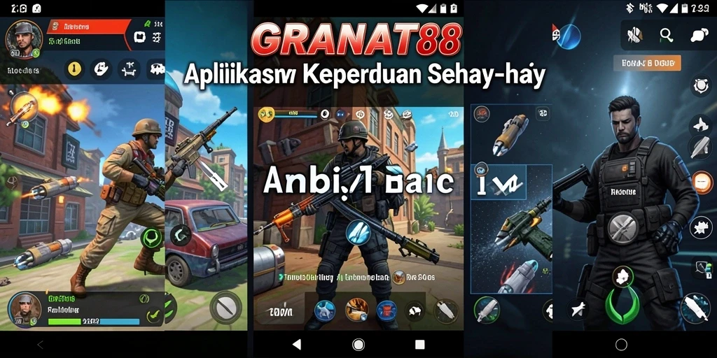 Screenshot GRANAT88 dengan antarmuka yang menarik dan fitur lengkap.