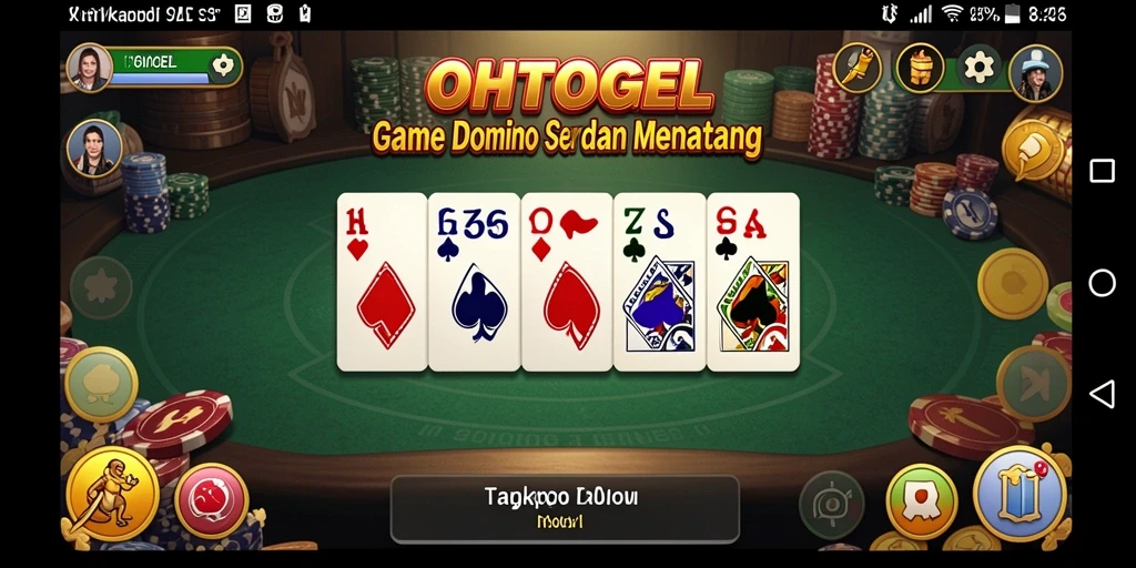 Tampilan gameplay seru dan kompetitif OHTOGEL.