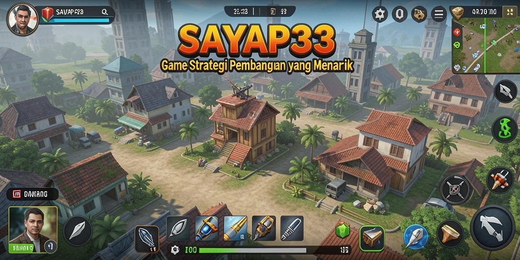 Tampilan gameplay strategis yang menarik di SAYAP33.