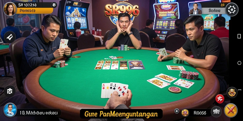 Gambaran gameplay Poker yang menarik dan kompetitif di SR996.