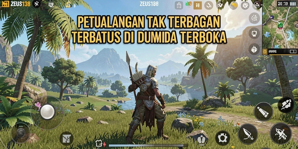 Gameplay ZEUS138 dengan kebebasan eksplorasi yang mengagumkan.